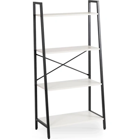 Regał GIA Biały/Czarny