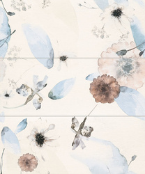 Tubądzin Mild Garden 1 Dekor 3-elementowy 89,8x74,8