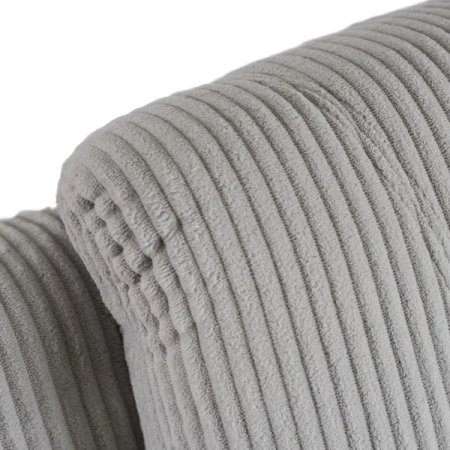 Fotel Masujący BOX Szary Sztruksowy