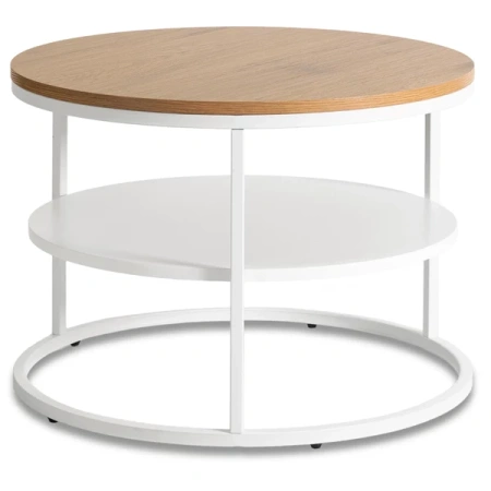Stolik BEST Dąb/Biały