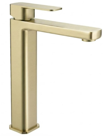 BATERIA UMYWALKOWA ARLO ZŁOTA SZCZOTKOWANA WYSOKA