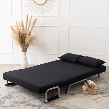 Fotel Dwuosobowy BART 2 Czarny