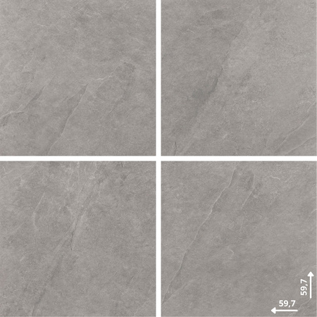 Limone Ash Silver 59,7x59,7x2 PŁYTKI TARASOWE 2 CM