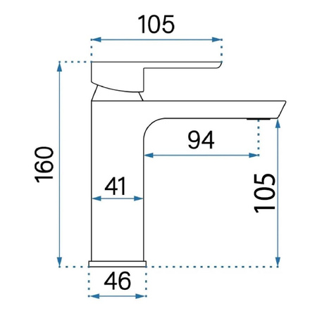 BATERIA UMYWALK MY2021-2RGG ARGUS MIEDŹ SZCZ NISKA