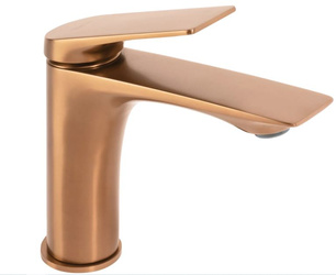 BATERIA UMYWALKOWA AVALON MIEDŹ SZCZOTKOWANA NISKA