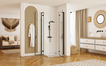 KABINA HUGO BLACK 80x80