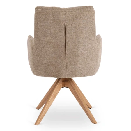 Krzesło Obrotowe BIANCO Brązowe