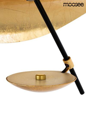 MOOSEE lampa wisząca STING RAY 60 czarna / złota
