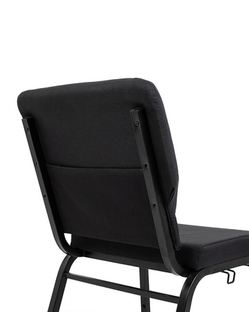 Krzesło bankietowe / konferencyjne SAMOS  czarne