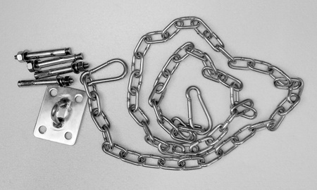 Fotel wiszący BUBBLE poduszka atramentowa - korpus akryl, poduszka wełna