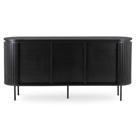 Komoda Trzydrzwiowa BECK 160 cm Czarna