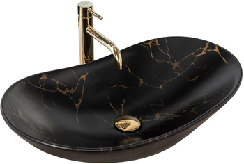 UMYWALKA ROYAL MARBLE BLACK  MATT - NABLATOWA