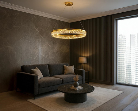 MOOSEE lampa wisząca SAVOY 80 złota