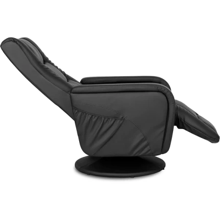 Fotel Obrotowy Masujący SPIKE Czarny Ekoskóra