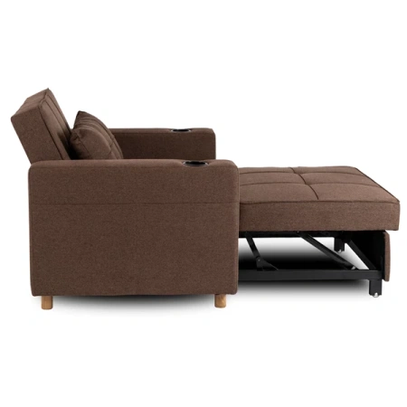 Fotel SOLOR Brązowy