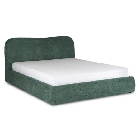 Łóżko 160x200 BRISTOL Zielone Z Pojemnikiem