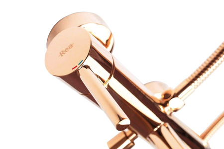 BATERIA WANNOWA LUNGO RÓŻOWE ZŁOTO