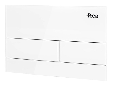 PRZYCISK DO STELAŻA PODTYNKOWEGO T GLASS WHITE