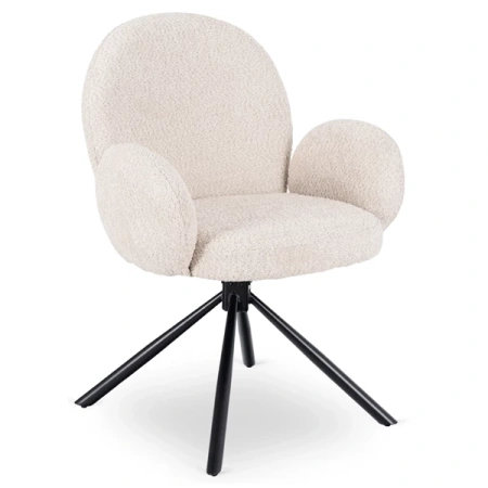 Krzesło Obrotowe MUSSO Beżowe