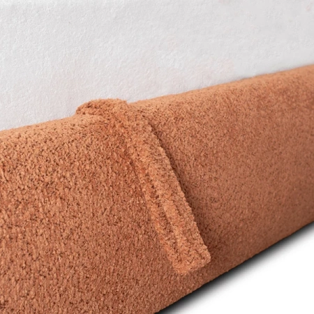 Łóżko 160x200 ROSSO Rude Boucle Z Pojemnikiem