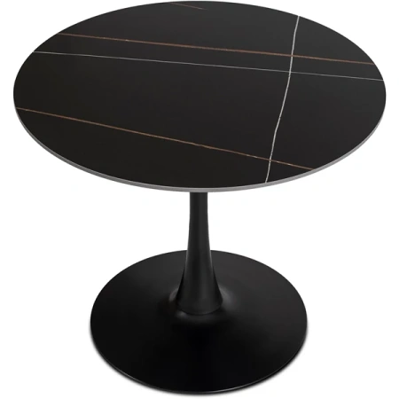 Stół SANDER 90 cm Czarny