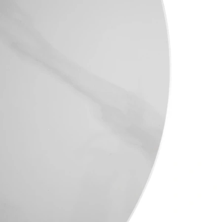 Stolik KORIN Biały Połysk/Złoty