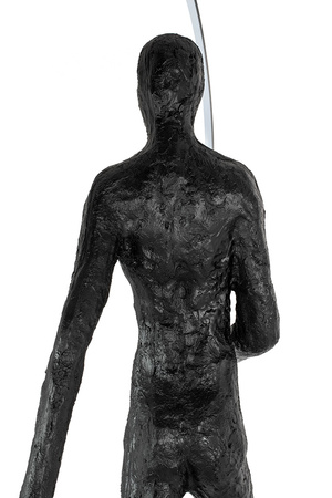 MOOSEE lampa podłogowa HUMAN ROUND        włókno szklane