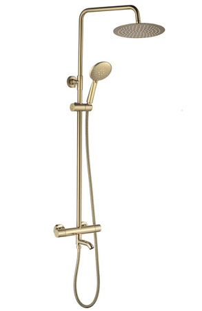 ZESTAW NATRYSKOWO-WANNOWY LUNGO DIAMOND ZŁOTY TERM