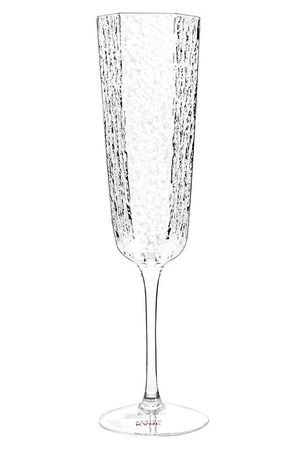 KARE komplet 4 kieliszków do szampana     CASCATA 250ml