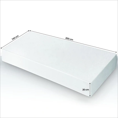 Materac 140x200 cm LAGUNA 7 STREF