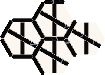 Tubądzin Maciej Zień Fashion 1 Mozaika Gresowa 28,8x24,9