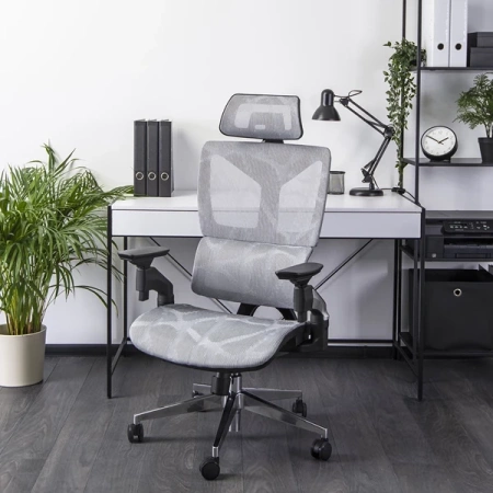 Fotel Obrotowy MARTIN Szary