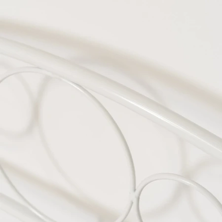 Łóżko 90x200 cm GRIFFIN Białe