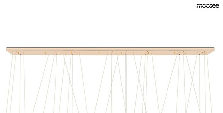 MOOSEE lampa wisząca LIBERTY LINE 8 złota