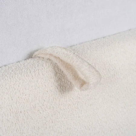 Łóżko 160x200 BRISTOL Kremowe Z Pojemnikiem