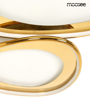 MOOSEE lampa sufitowa / plafon CELL 3     złota