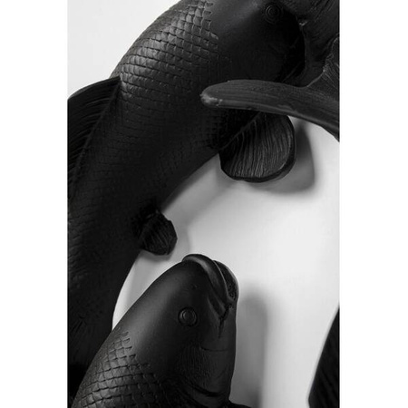 KARE dekoracja ścienna SCHOOL OF KOI 160  czarna