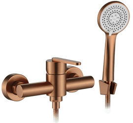 BATERIA PRYSZNICOWA JS-11804BRG ONTARIO MIEDŹ SZCZ