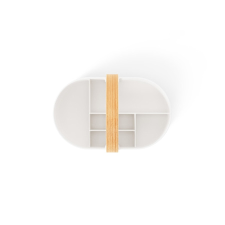 UMBRA organizer na kosmetyki BELLWOOD     biały