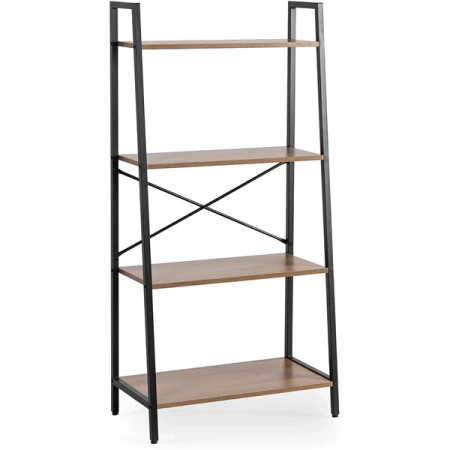 Regał GIA Orzech/Czarny