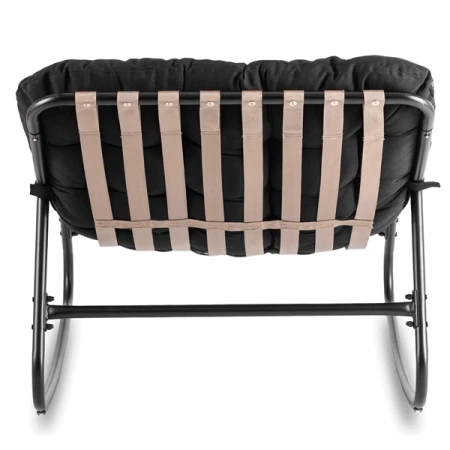 Fotel Bujany AURORA Czarny