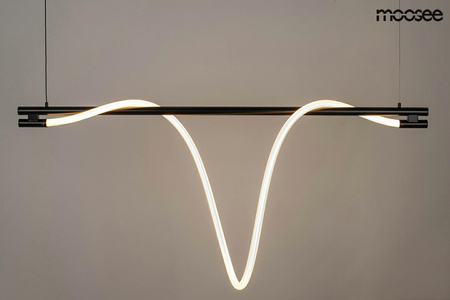 MOOSEE lampa wisząca SERPIENTE 120  czarna