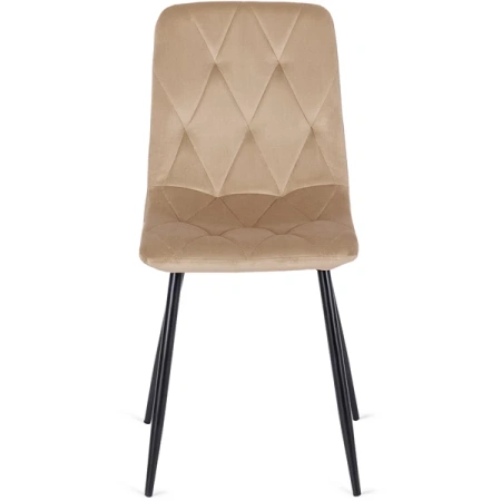 Krzesło ROBIN Beżowe Welurowe