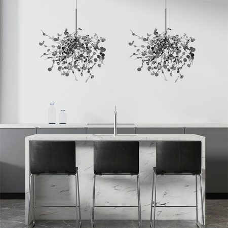 MOOSEE lampa wisząca MONETE SINGLE chrom