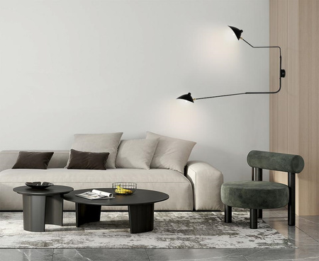 MOOSEE lampa ścienna RAVEN 2