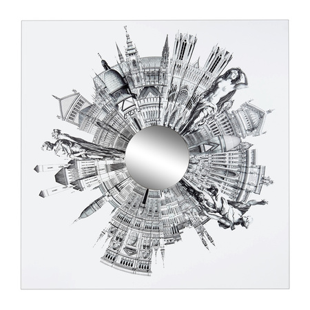 Obraz CRAZY WORLD 180x180 cm