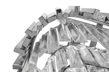 MOOSEE lampa wisząca IMPERIAL LONG        SILVER 90