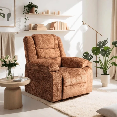 Fotel ARTURO Rudy Welurowy