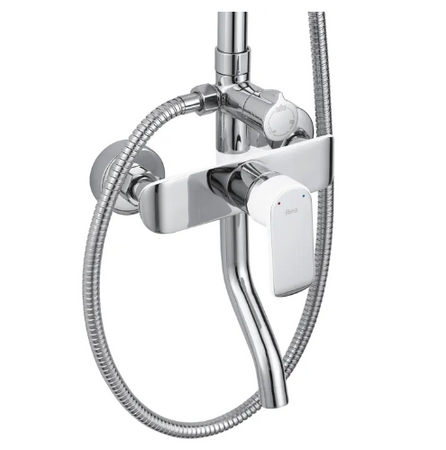 ZESTAW NATRYSKOWY MY1805-77CW BLOOM BIAŁY/CHROM