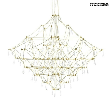 MOOSEE lampa wisząca CONSTELATION 120     GOLD - LED, stal szczotkowana